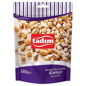 resm Tadım Aile Boy Karışık Kuruyemiş Kokteyl 180Gr