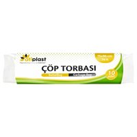 Resim Atiplast End. Battal Boy Çöp  Torbası 75X90 400Gr 10 lu Gri