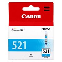Resim Canon CLI-521C Kartuş İp3600/4600 Mp540/620/630/980 Cyan