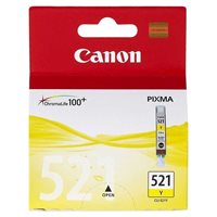 Resim Canon CLI-521Y Kartuş İp3600/4600 Mp540/620/630/980 Sarı