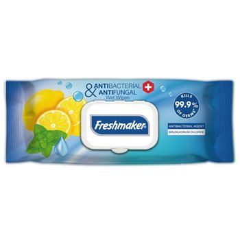 resm Freshmaker Antibakteriyel     Islak Mendil 90 lı