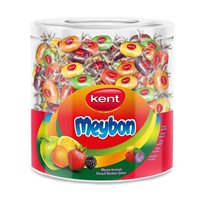 Resim Kent Meybon Bonbon Şeker 1000Gr Meyveli