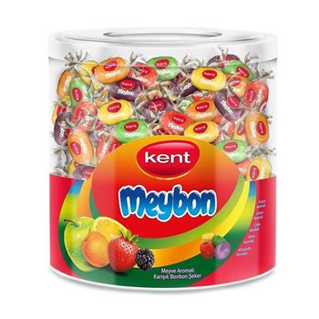 Picture of Kent Meybon Bonbon Şeker 1000Gr Meyveli