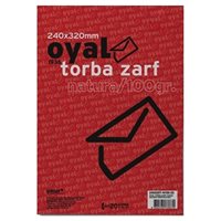 Resim Oyal-Doğan Torba Zarf 24X32   100Gr Natura