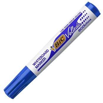 Picture of Bic Velleda 1701 Eco Tahta Kalemi Yuvarlak Uç Mavi