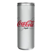 Resim Coca-Cola Teneke Kutu Kola    250Ml 24 lü Light