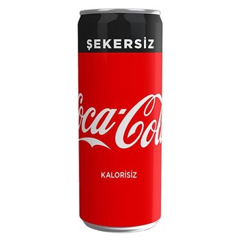 resm Coca-Cola Teneke Kutu Kola 330Ml Şekersiz