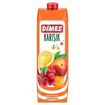 Picture of Dimes Tetrapak Meyve Suyu 1Lt Karışık
