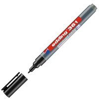 Picture of Edding E-361 White Board Marker  1Mm Black