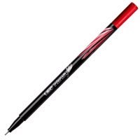 Resim Bic Intensity Fine Liner Keçe Uçlu Kalem 12 li Kırmızı