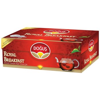 resm Doğuş Royal Breakfast Demlik Poşet Çay 48 li