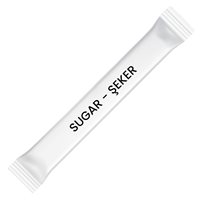 Resim Beyaz Stick Şeker 4Gr 2000Ad Baskısız