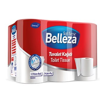 Picture of Belleza 2 Katlı Tuvalet       Kağıdı 150 Yaprak 12 li 3834