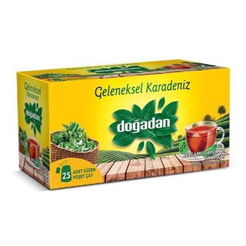 resm Doğadan Geleneksel Karadeniz  Bardak Poşet Çay 2 Gr 25'li