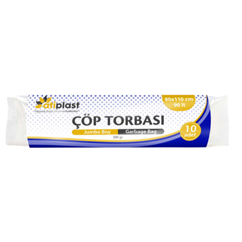 Picture of Atiplast Çöp Torbası Jumbo    80X110 10 lu 300Gr. Mavi