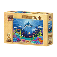 Resim Art Puzzle 5902 Okyanus       Trafiği Ahşap Puzzle 100