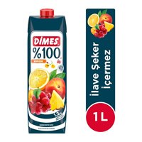 Picture of Dimes Yüzde 100 Meyve Suyu    1Lt 12 li Karışık