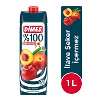 Picture of Dimes Yüzde 100 Meyve Suyu    1Lt 12 li Elma Şeftali