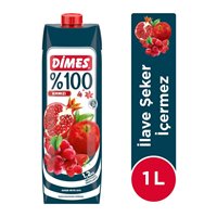 Picture of Dimes Yüzde 100 Meyve Suyu    1Lt 12 li Kırmızı Karışık