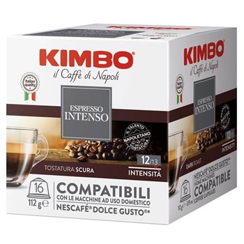 resm Kimbo Dolce Gosto Intenso     Kapsül Kahve 11g x 16 lı