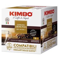 Resim Kimbo Dolce Gosto Armonia     Kapsül Kahve 11g x 16 lı