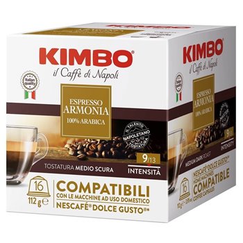 resm Kimbo Dolce Gosto Armonia     Kapsül Kahve 11g x 16 lı
