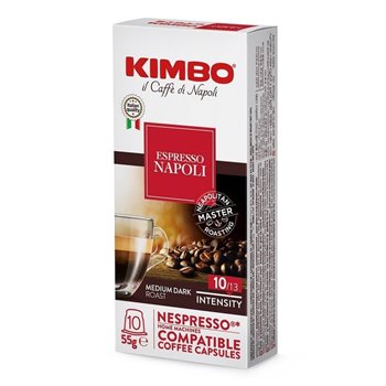 resm Kimbo Nespresso Napoli Kapsül Kahve 5,5 g x 10 lu