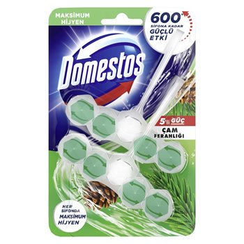 resm Domestos Wc Blok 5Lı Guc Cam  Ferahlığı 2'li 100 gr