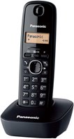 Resim Panasonic KX-TG1611 Telsiz    Dect Telefon Siyah 50 Rehber