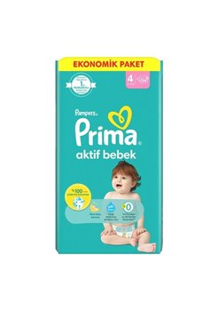 resm Prima 4 Beden Bebek Bezi  54 Lü