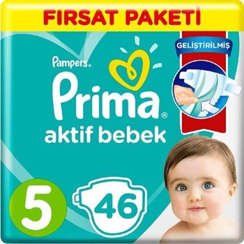 resm Prima 5 Beden Bebek Bezi  46 Lı