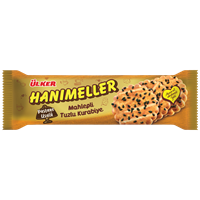 Resim Ülker Hanımeller Mahlepli     Tuzlu Kurabiye 81 gr x 18