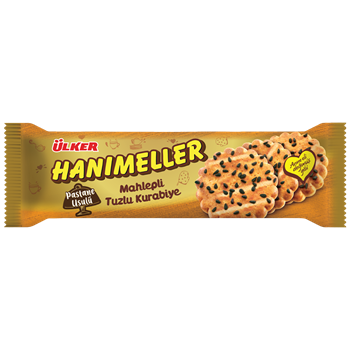 resm Ülker Hanımeller Mahlepli     Tuzlu Kurabiye 81 gr x 18