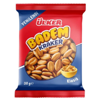 Resim Ülker Badem Kraker 38 gr x    20'li