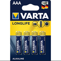 Picture of Varta Long Life Power İnce    Kalem Pil AAA 4 Lü