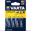 Resim Varta Long Life Power İnce    Kalem Pil AAA 4 Lü