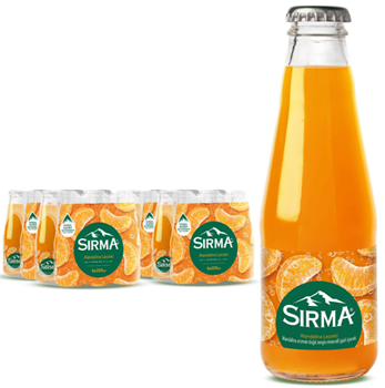 resm Sırma Vitaminli C-Plus Doğal  Maden Suyu 200Ml Mandalina