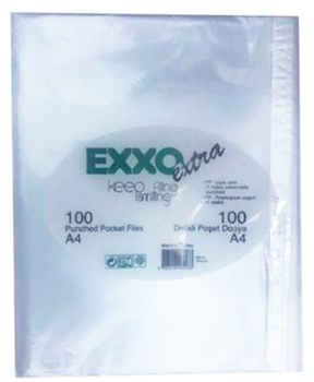 resm Exxo Poşet Dosya XL 55 Mic    100 lü